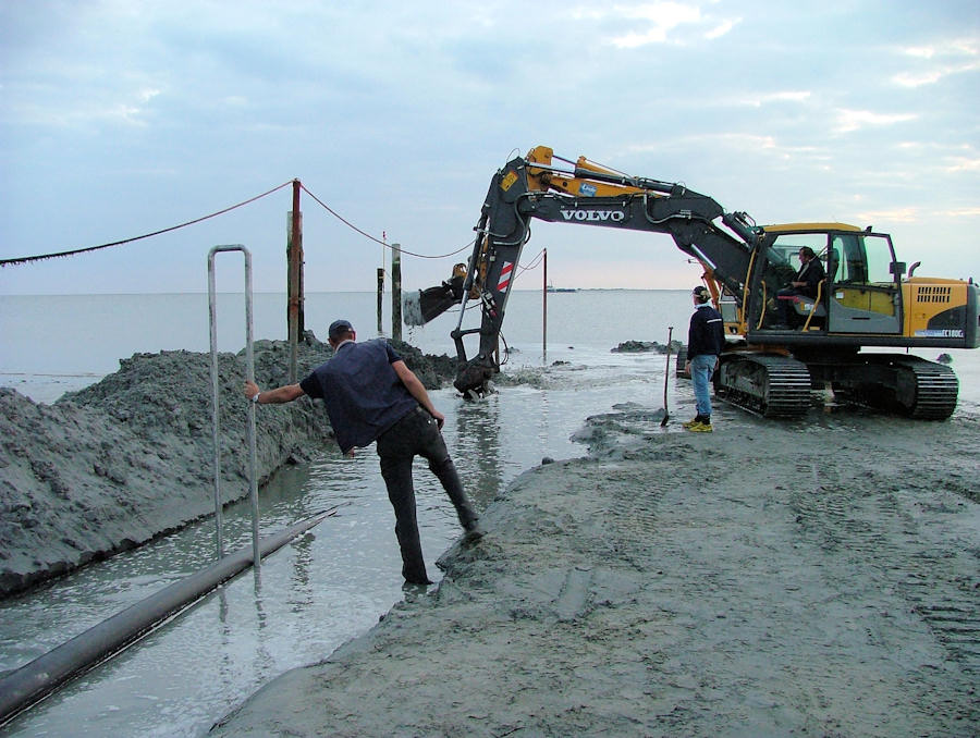 2008 - Neue Seewasserleitung 2008 - Neue Seewasserleitung