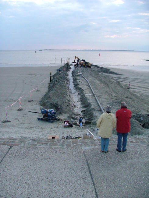 2008 - Neue Seewasserleitung