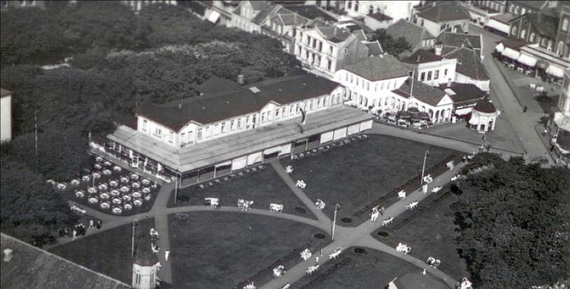 Kurplatz aus der Luft