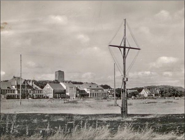 Wasser und Landflugplatz