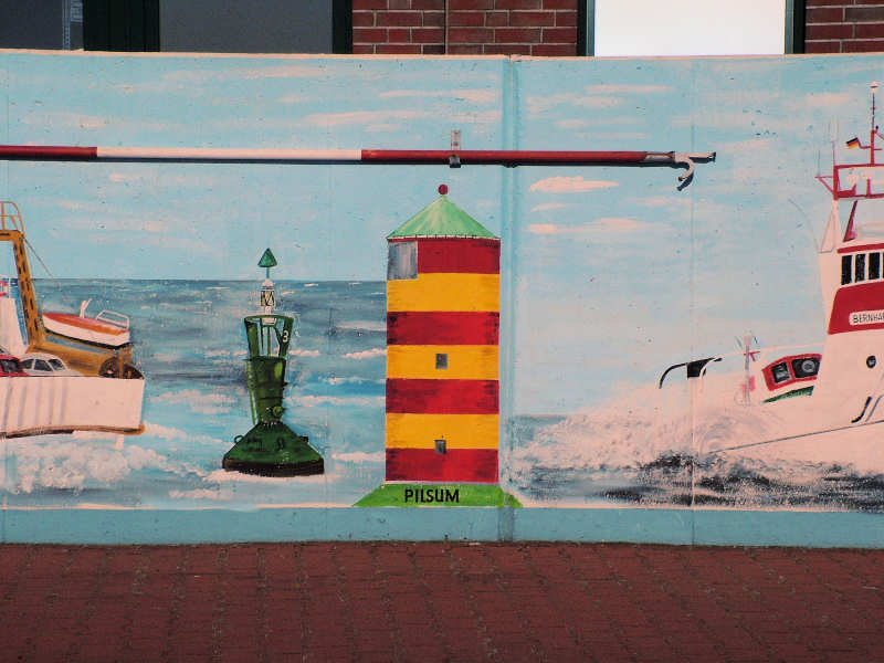 Wilfried Schlegel - Verschiedene Motive an der Hafenmauer (2006) Wilfried Schlegel - Verschiedene Motive an der Hafenmauer (2006)