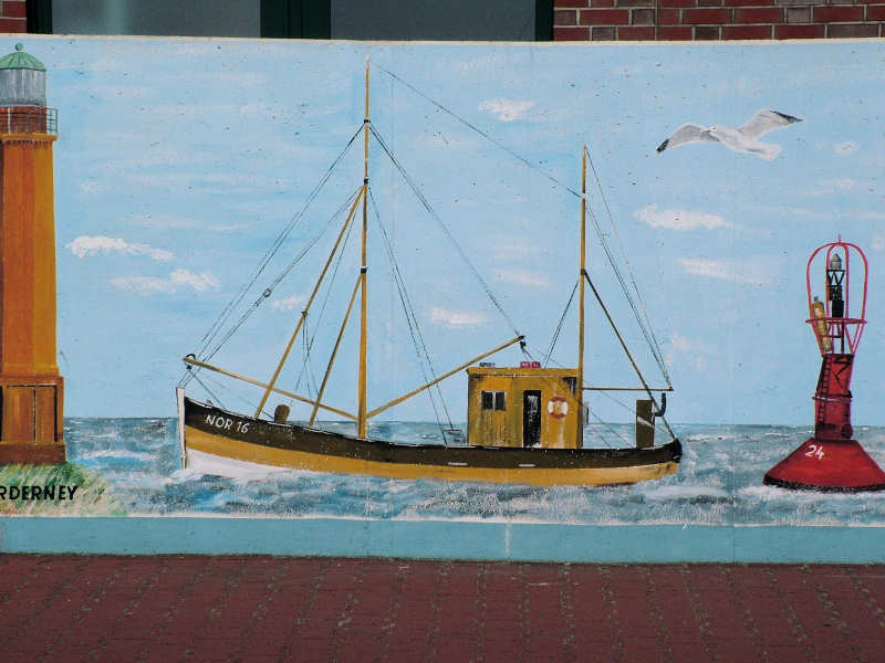 Wilfried Schlegel - Verschiedene Motive an der Hafenmauer (2006) Wilfried Schlegel - Verschiedene Motive an der Hafenmauer (2006)