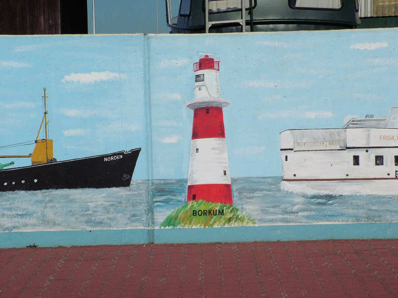 Wilfried Schlegel - Verschiedene Motive an der Hafenmauer (2006) Wilfried Schlegel - Verschiedene Motive an der Hafenmauer (2006)