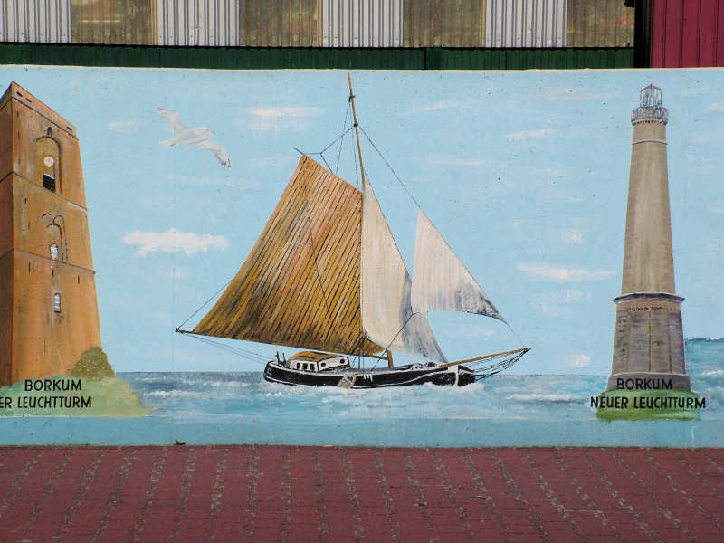 Wilfried Schlegel - Verschiedene Motive an der Hafenmauer (2006) Wilfried Schlegel - Verschiedene Motive an der Hafenmauer (2006)