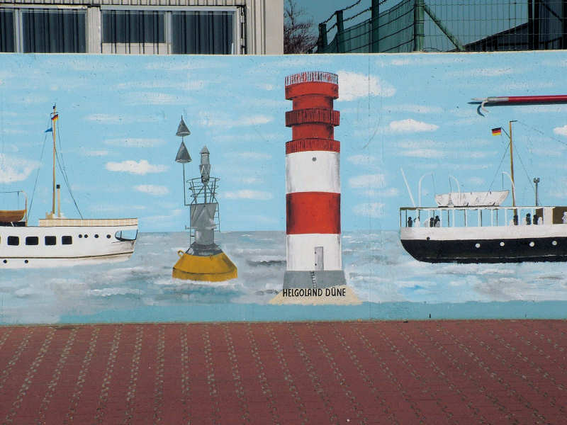 Wilfried Schlegel - Verschiedene Motive an der Hafenmauer (2006) Wilfried Schlegel - Verschiedene Motive an der Hafenmauer (2006)