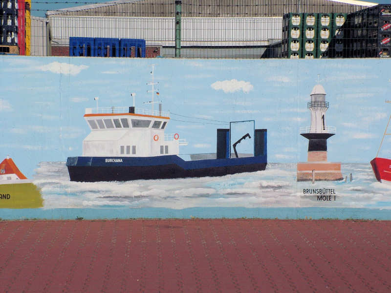 Wilfried Schlegel - Verschiedene Motive an der Hafenmauer (2006) Wilfried Schlegel - Verschiedene Motive an der Hafenmauer (2006)