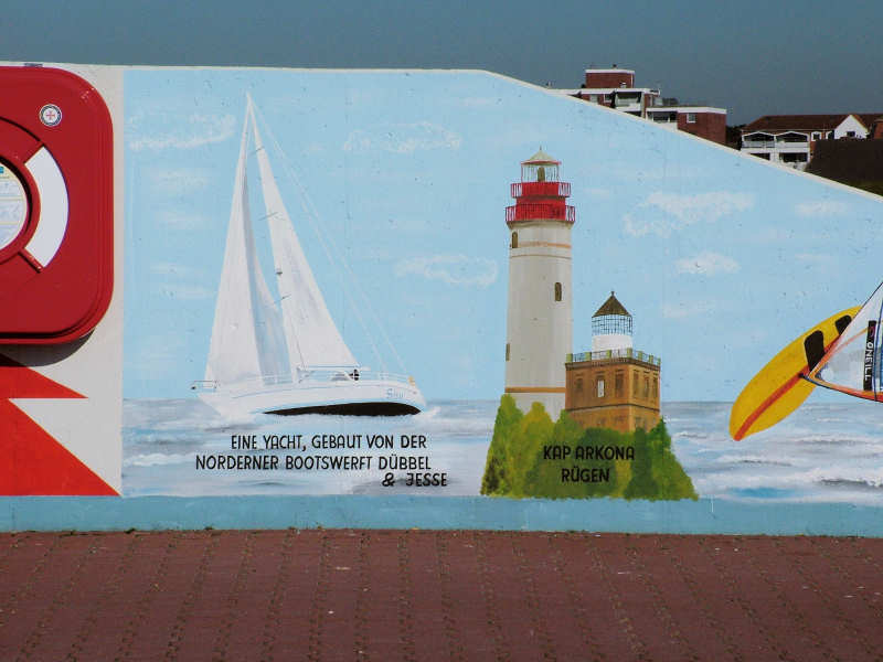 Wilfried Schlegel - Verschiedene Motive an der Hafenmauer (2006) Wilfried Schlegel - Verschiedene Motive an der Hafenmauer (2006)