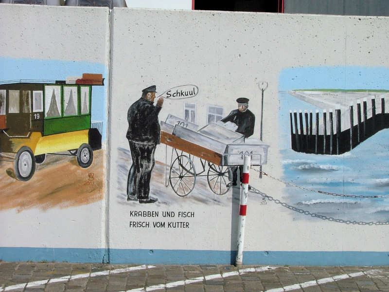 Wilfried Schlegel - Verschiedene Motive an der Hafenmauer (2006) Wilfried Schlegel - Verschiedene Motive an der Hafenmauer (2006)