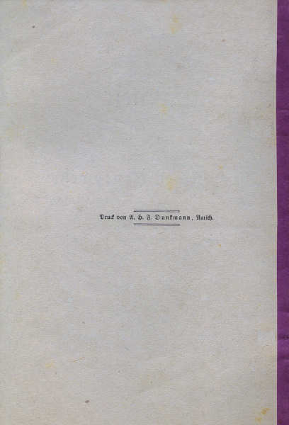 Freiwillige Feuerwehr Norderney - Statuten vom 28.12.1884 Freiwillige Feuerwehr Norderney - Statuten vom 28.12.1884