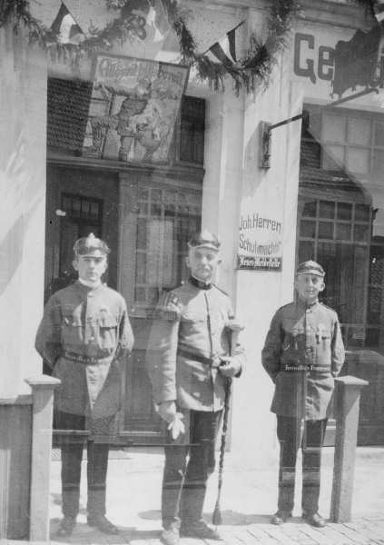 Von links: Gustav Herren, Johann Herren, Heiko Herren.