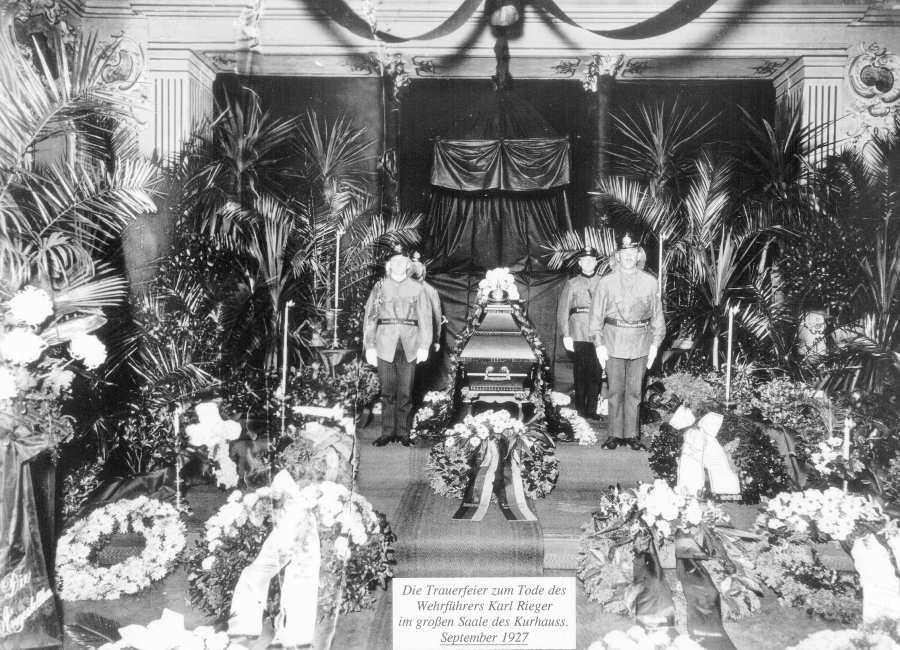Hauptmann Carl Rieger ist verstorben im Sept. 1927 Hauptmann Carl Rieger ist verstorben im Sept. 1927