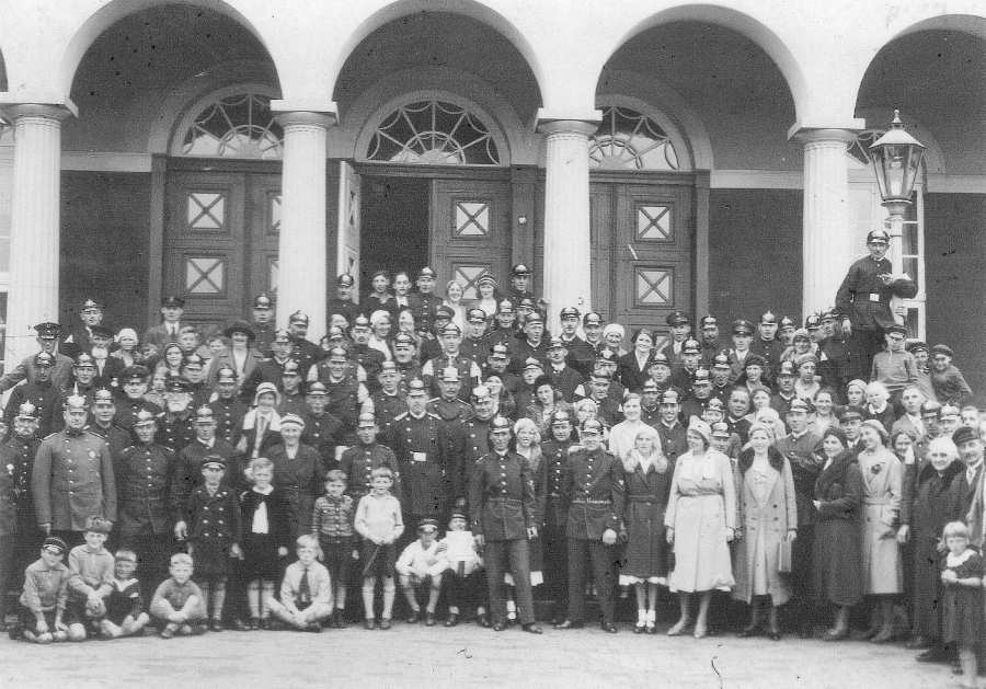 Besuch der Fw. Feuerwehren Borkum, Juist 29.05.1932