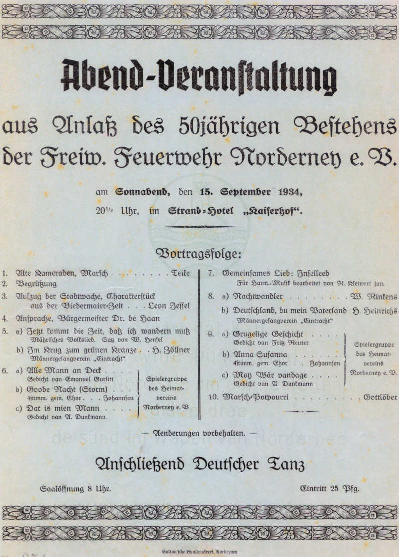 Abendveranstaltung Abendveranstaltung