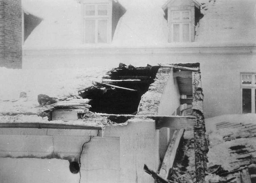 Brand im Hotel Engehausen am 07.02.1942 Brand im Hotel Engehausen am 07.02.1942