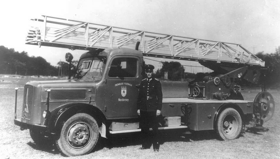 DL 22 in Ulm, 1948, Gerätewart Wilhelm Bodenstab