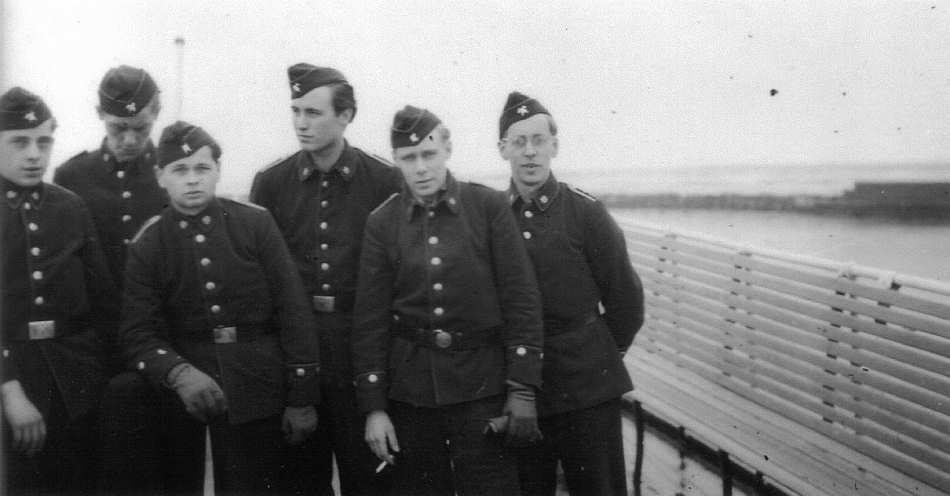 Feuerwehrschule in Loy, am 22.03.1952