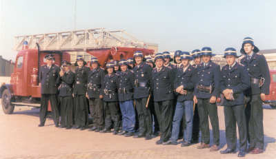 Übung mit der alten DL 22 . 2 + 3 Löschzug 