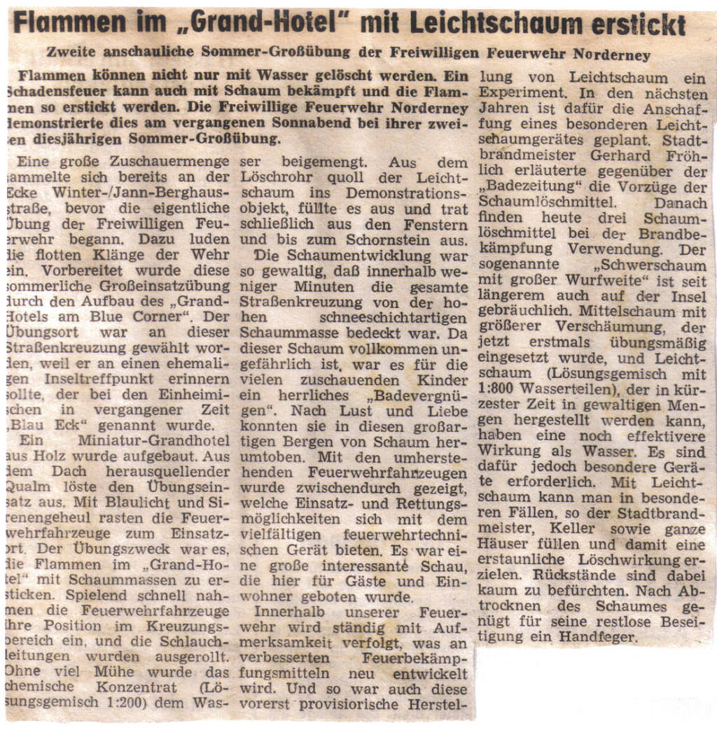 Sommer-Großübung an "Blau-Eck" - August 1982 Sommer-Großübung an "Blau-Eck" - August 1982
