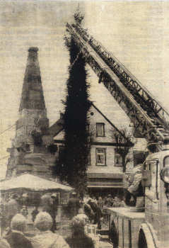 Adventszeit am Denkmal - 27.11.1982