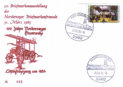 100 Jahre Feuerwehr Norderney - 1985