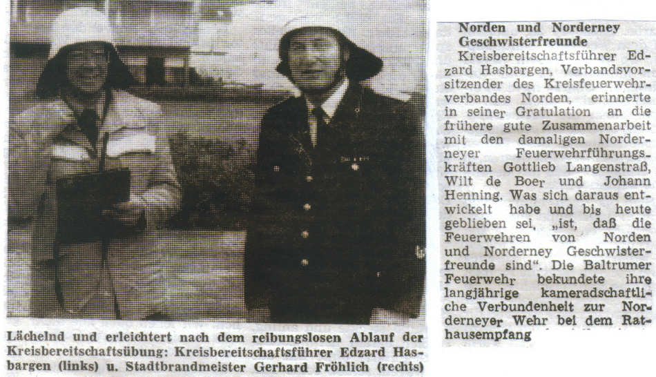 2. Kreisbereitschaftsübung am 20.09.1985