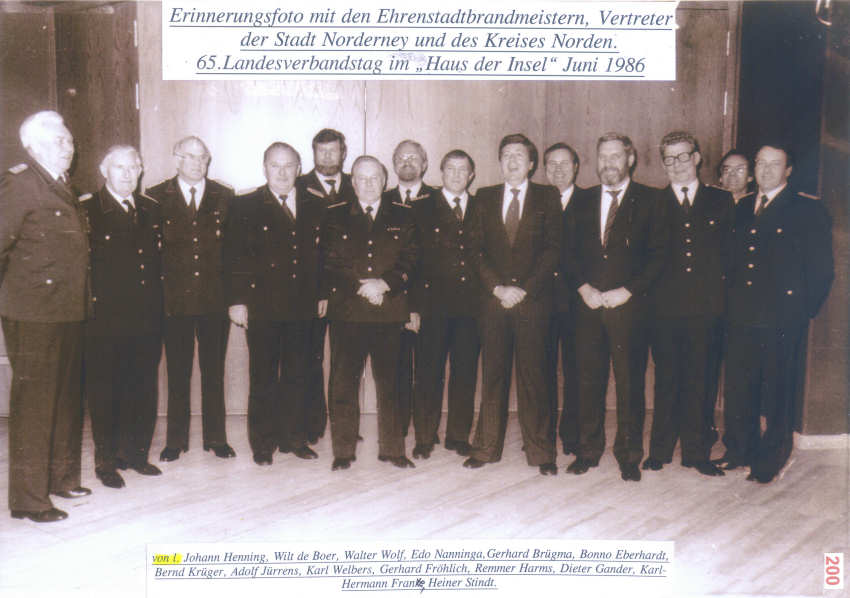 65. Landesverbandstag - Juni 1986