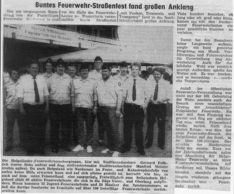 Helgoländer auf Norderney Helgoländer auf Norderney