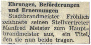 Manfred Meister 1993 - 1999 Manfred Meister 1993 - 1999
