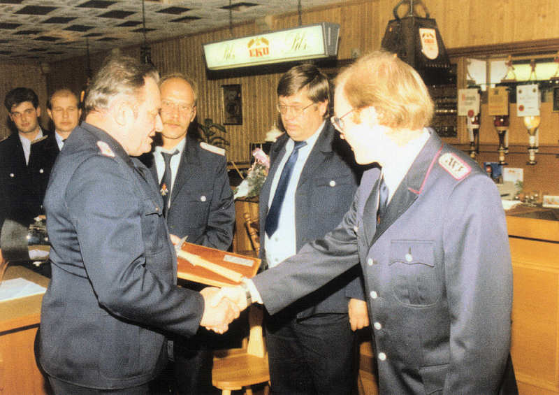 100 Jahrfeier der F.F. Garz auf Rügen im Jahr 2000