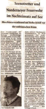 Einsatz am 06.05.2003
