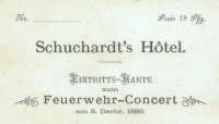 Feuerwehr - Conzert 1889 + 1892