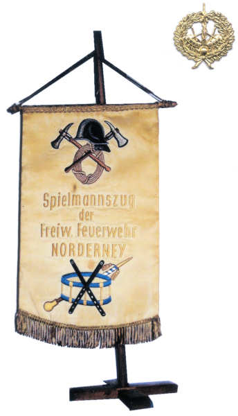 Tischstander des Spielmannszuges Tischstander des Spielmannszuges