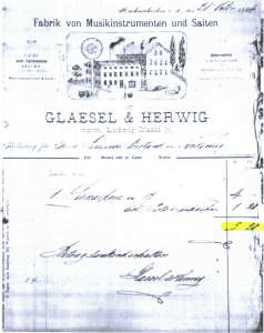 Die erste Anschaffung - 21.10.1884