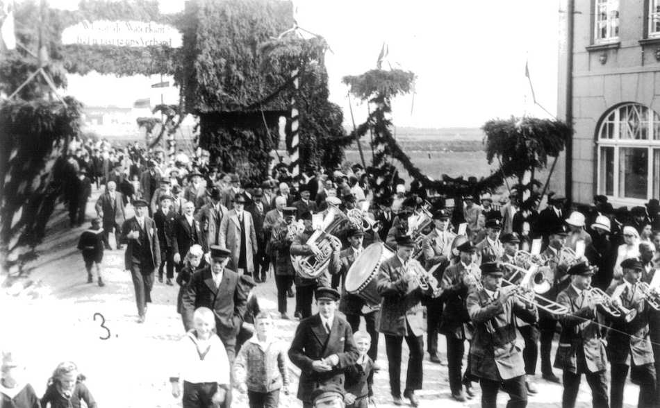 Feuerwehr Verbandstag auf Norderney - 1925