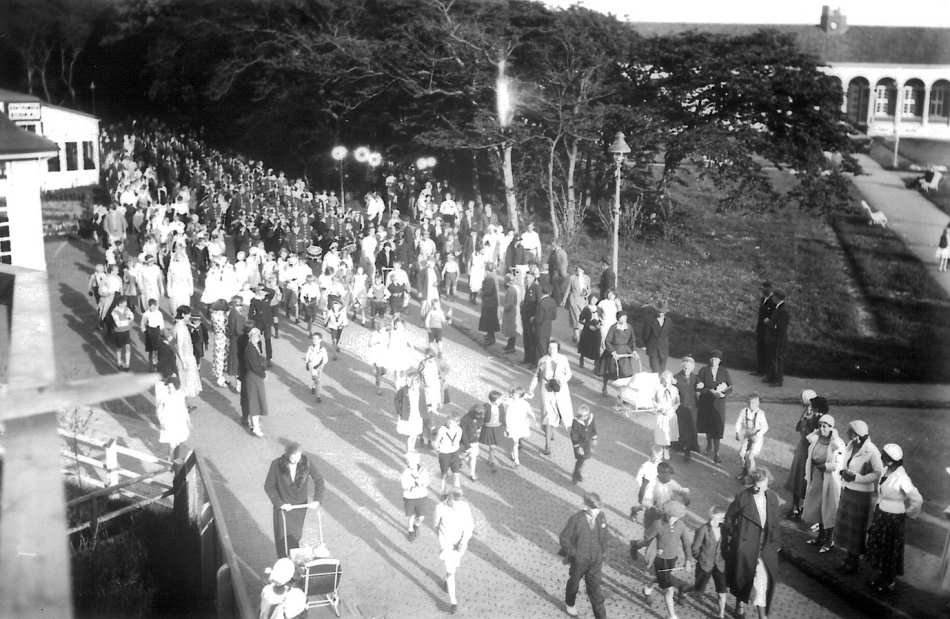 Besuch der Fw. Feuerwehren Borkum, Juist - 29.05.1932 Besuch der Fw. Feuerwehren Borkum, Juist - 29.05.1932