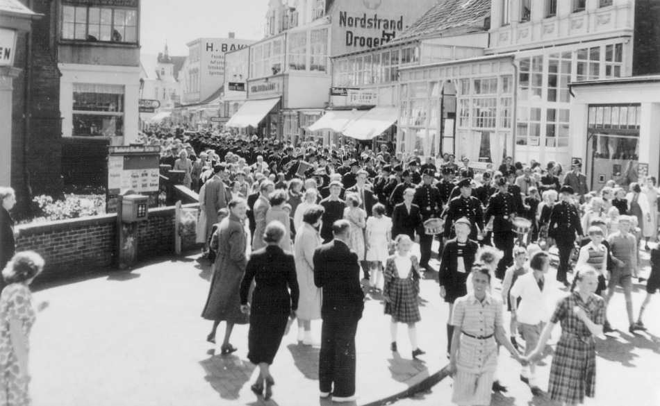 Der 1. Kreisfeuerwehrtag auf Norderney - 1952