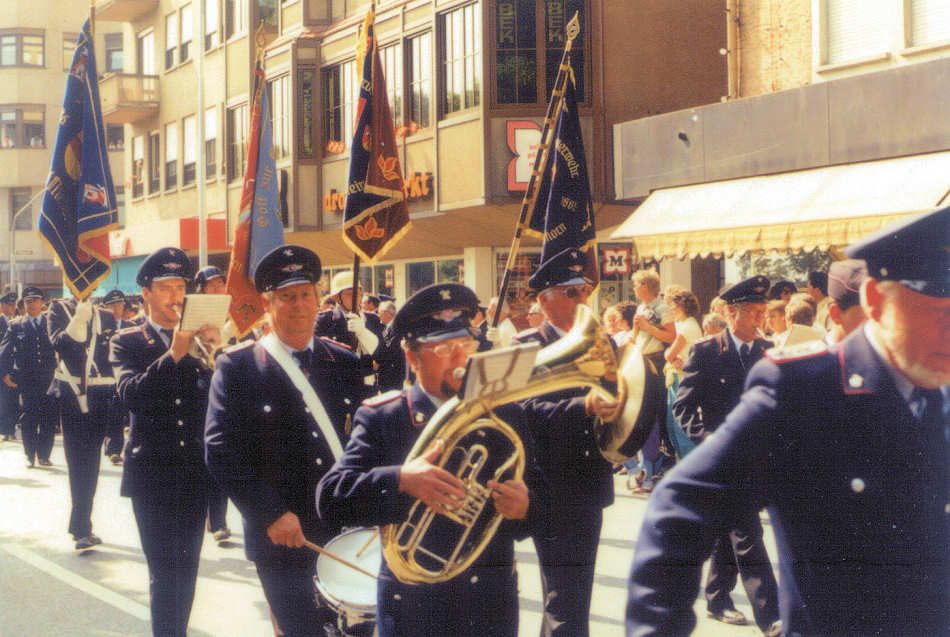 26. Deutscher Feuerwehrtag in Friedrichshafen - 14. - 20.06.1990 26. Deutscher Feuerwehrtag in Friedrichshafen - 14. - 20.06.1990