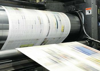 Die Zeitungsrotation der opd in Emden