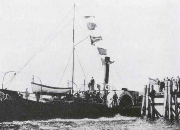 Raddampfer "Ostfriesland", 1883 Raddampfer "Ostfriesland", 1883