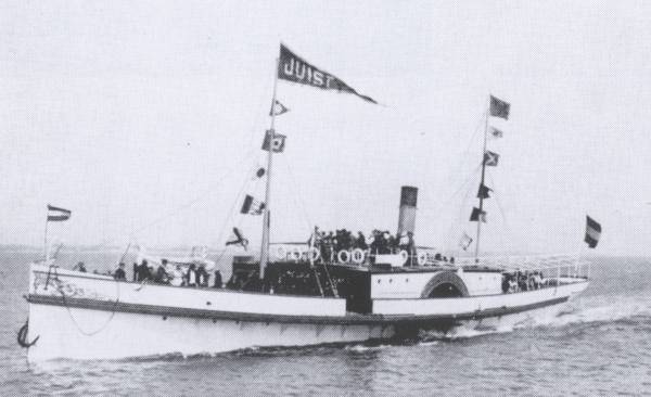 Raddampfer "Juist", 1902