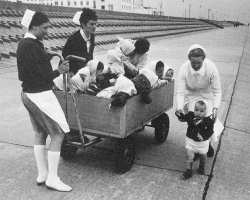 Auf der Strandpromenade