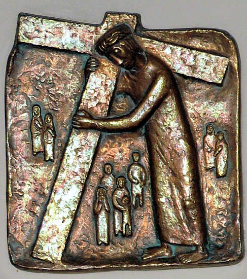 Kreuzweg Tafel 2 Kreuzweg Tafel 2