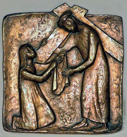 Kreuzweg Tafel 6 Kreuzweg Tafel 6