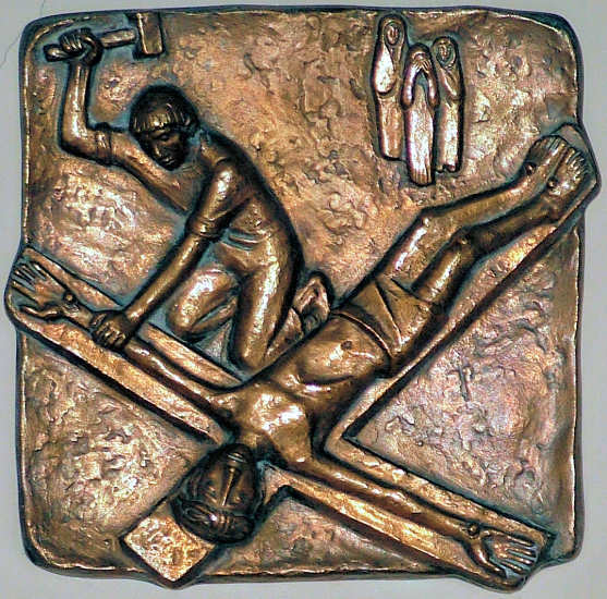 Kreuzweg Tafel 11 Kreuzweg Tafel 11