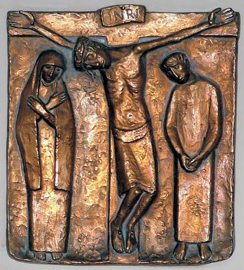 Kreuzweg Tafel 12 Kreuzweg Tafel 12