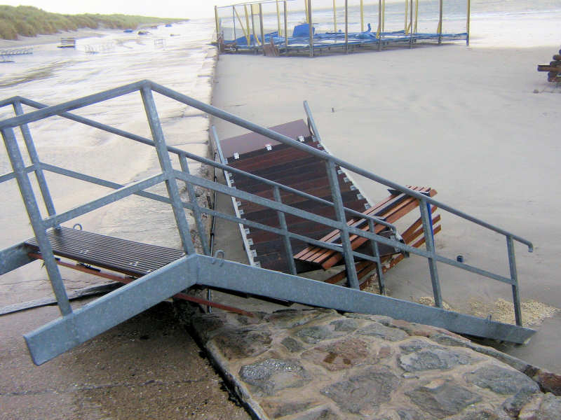 Orkanflut 31.10./01.11.2006 - Sturmflutschäden