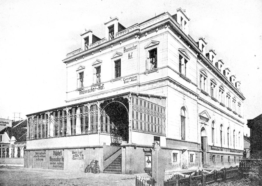 Hotel "Rheinischer Hof" Hotel "Rheinischer Hof"