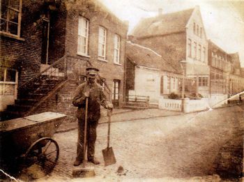 Straßenkehrer Eilert Visser
