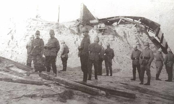 Café Wilhelmshöhe unterspült und vernichtet