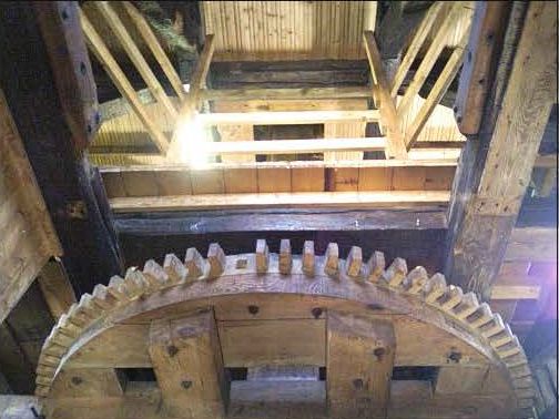 Im Inneren der Mühle